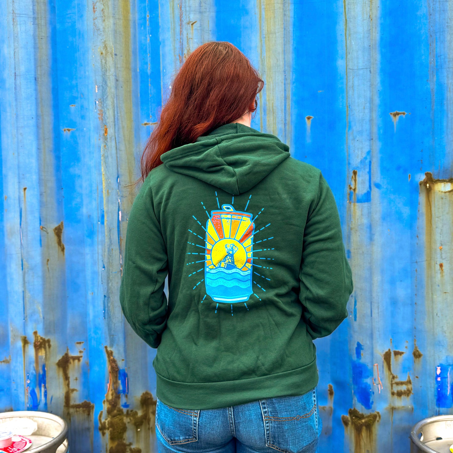 Sunburst Zip Hoodie