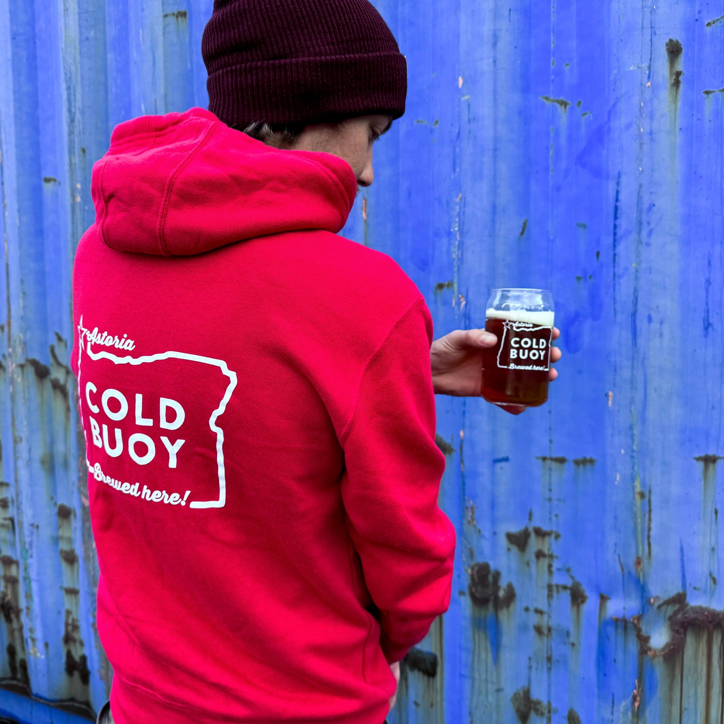 COLD BUOY Brewed Here Hoodie