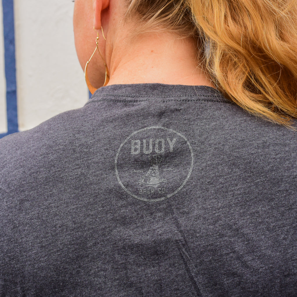 Metallic Print Buoy Logo Tee