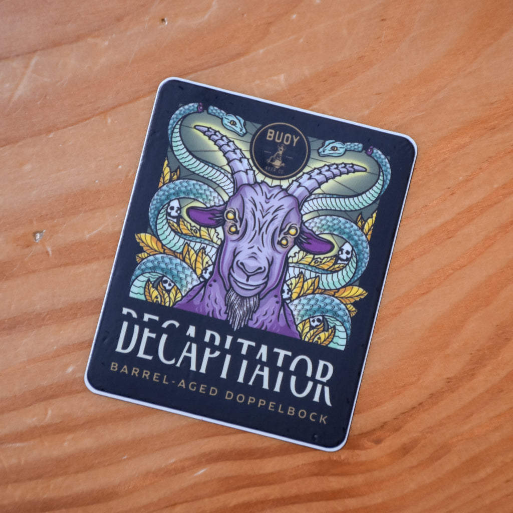 Decapitator Sticker
